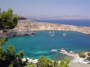 Maison de vacances �/en/au Lindos (Dodekanisos)ou appartement ou maison de vacances