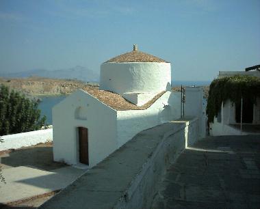 Maison de vacances �/en/au Lindos (Dodekanisos)ou appartement ou maison de vacances