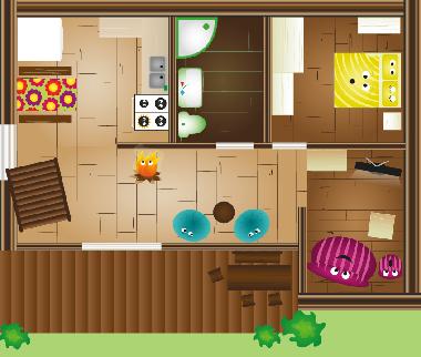 Maison de vacances /en/au Lapanow (Malopolskie)ou appartement ou maison de vacances