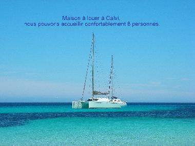 Maison de vacances /en/au Calvi (Haute-Corse)ou appartement ou maison de vacances