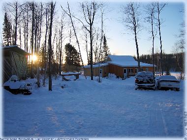 Chalet �/en/au Girardville (Quebec)ou appartement ou maison de vacances