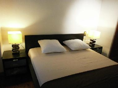 Chambre Zen suite salle de bain avec jacuzzi - double vasque
