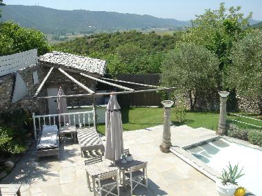 Maison de vacances �/en/au domatia (Kavala)ou appartement ou maison de vacances