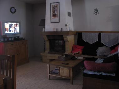 SALON TELEVISION CHEMINEE