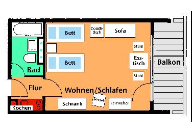 Appartement de vacances /en/au Lahnstein a.d.h. (Rheintal, Lahn, Taunus)ou appartement ou maison de vacances