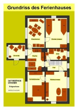 Maison de vacances �/en/au Grambin (Vorpommern)ou appartement ou maison de vacances