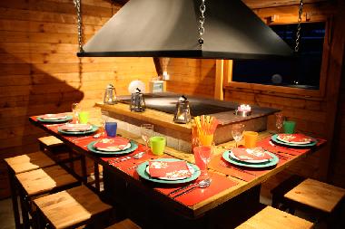 Chalet pour pierrade electrique