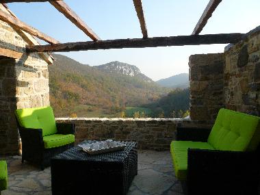 Pergola (adjacente � la cuisine ext�rieure)