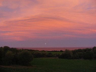 Tramonto sul mare