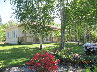 le chalet au printemps