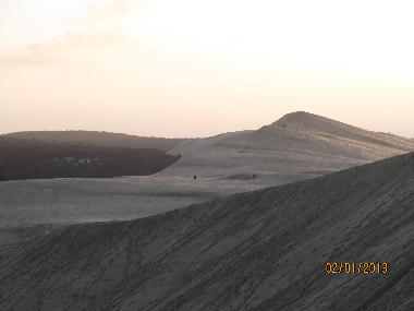 La dune du Pyla en janvier 2013