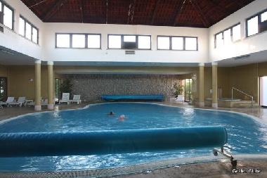 Piscine int�rieure chauff�e et jacuzzi