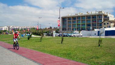 Vue ext. du btiment (balcons de l