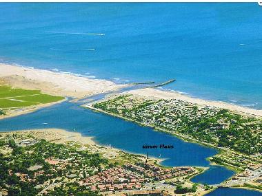 Maison de vacances �/en/au Gruissan (Aude)ou appartement ou maison de vacances