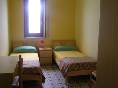 chambre  coucher - lits single