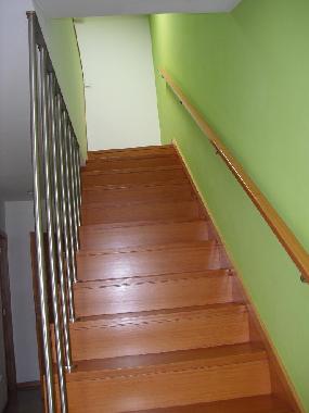 Escalier pour les chambres