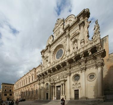 Lecce eglise de Sainte Croix