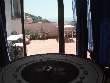 Dining avec toiture terrasse