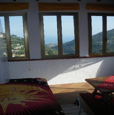 Chambre  coucher dans tour toscane