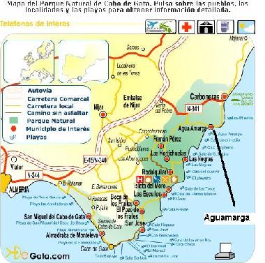 Maison de vacances /en/au Aguamarga Agua Amarga (Almera)ou appartement ou maison de vacances