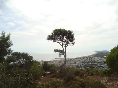 view from S�te to Agde