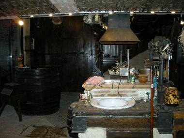 lave mains dans la cuisine