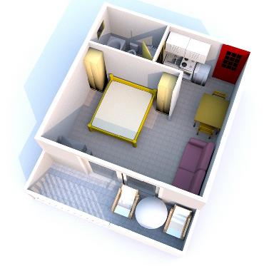 Appartement de vacances �/en/au Podgora (Splitsko-Dalmatinska)ou appartement ou maison de vacances