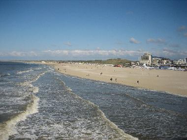plage de Kijkduin,  proximit de l