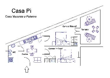 Appartement de vacances /en/au Palermo (Palermo)ou appartement ou maison de vacances