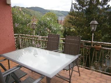 Appartement de vacances /en/au Hirschhorn Neckar (Odenwald-Bergstrae-Neckartal)ou appartement ou maison de vacances