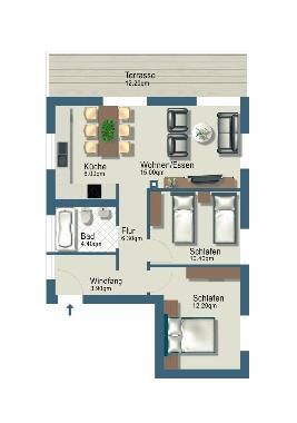 Appartement de vacances /en/au Graal-Mritz (Mecklenburgische Ostseekste)ou appartement ou maison de vacances