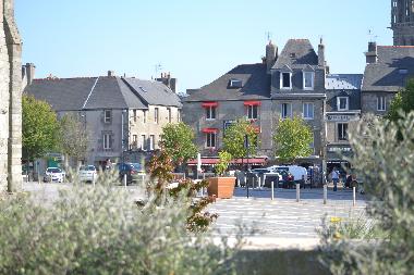 Le centre ville de SAINT POL DE LEON