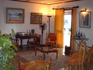 Salon donnant sur la vranda