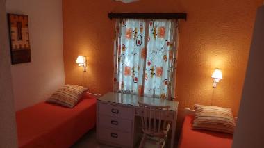 3me chambre incluant 2 lits simple - vue jardin