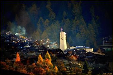 Chalet �/en/au Albinen (Albinen)ou appartement ou maison de vacances