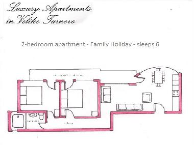 Appartement de vacances �/en/au Veliko Tarnovo (Veliko Turnovo)ou appartement ou maison de vacances