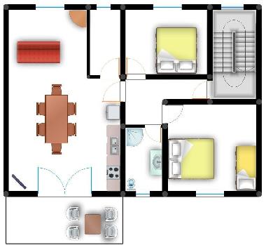 Appartement de vacances �/en/au Vodice (Sibensko-Kninska)ou appartement ou maison de vacances