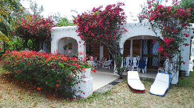 Faade avant de la villa