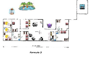 Villa /en/au Castillon-du-Gard (Gard)ou appartement ou maison de vacances