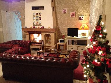 Location de vacances avec chemin�e � proximit� de l