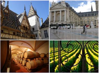 Avec ses prestigieux vignobles C�te de Nuits, C�te de Beaune et la viste de Dijon