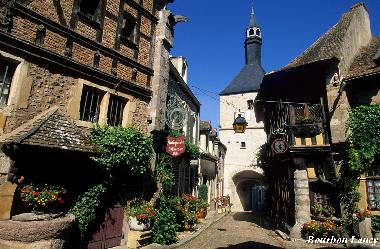 Le Centre historique de Bourbon Lancy