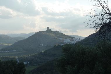 Vue sur le village et le chteau