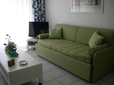sofa-lit avec 2 lits simples