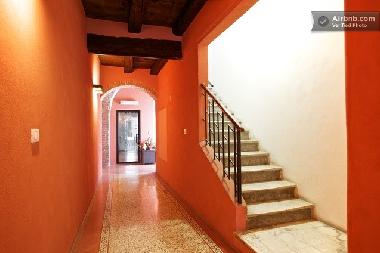 entrance of the building