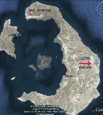 Appartement de vacances �/en/au Santorini (Kyklades)ou appartement ou maison de vacances