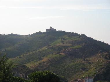 vue sur la montagne � partir de l
