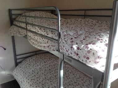 chambre 2, 2 lits superposs