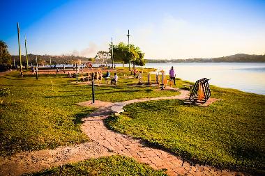 Chambre avec petit d�jeuner �/en/au Lagoa Santa (Minas Gerais)ou appartement ou maison de vacances