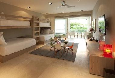 Chambre avec petit d�jeuner �/en/au Playa del Carmen (Yucatan)ou appartement ou maison de vacances